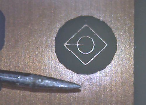 Fertig geätzte Feinstruktur, 0,05mm Fertig geätzte Feinstruktur, 0,05mm